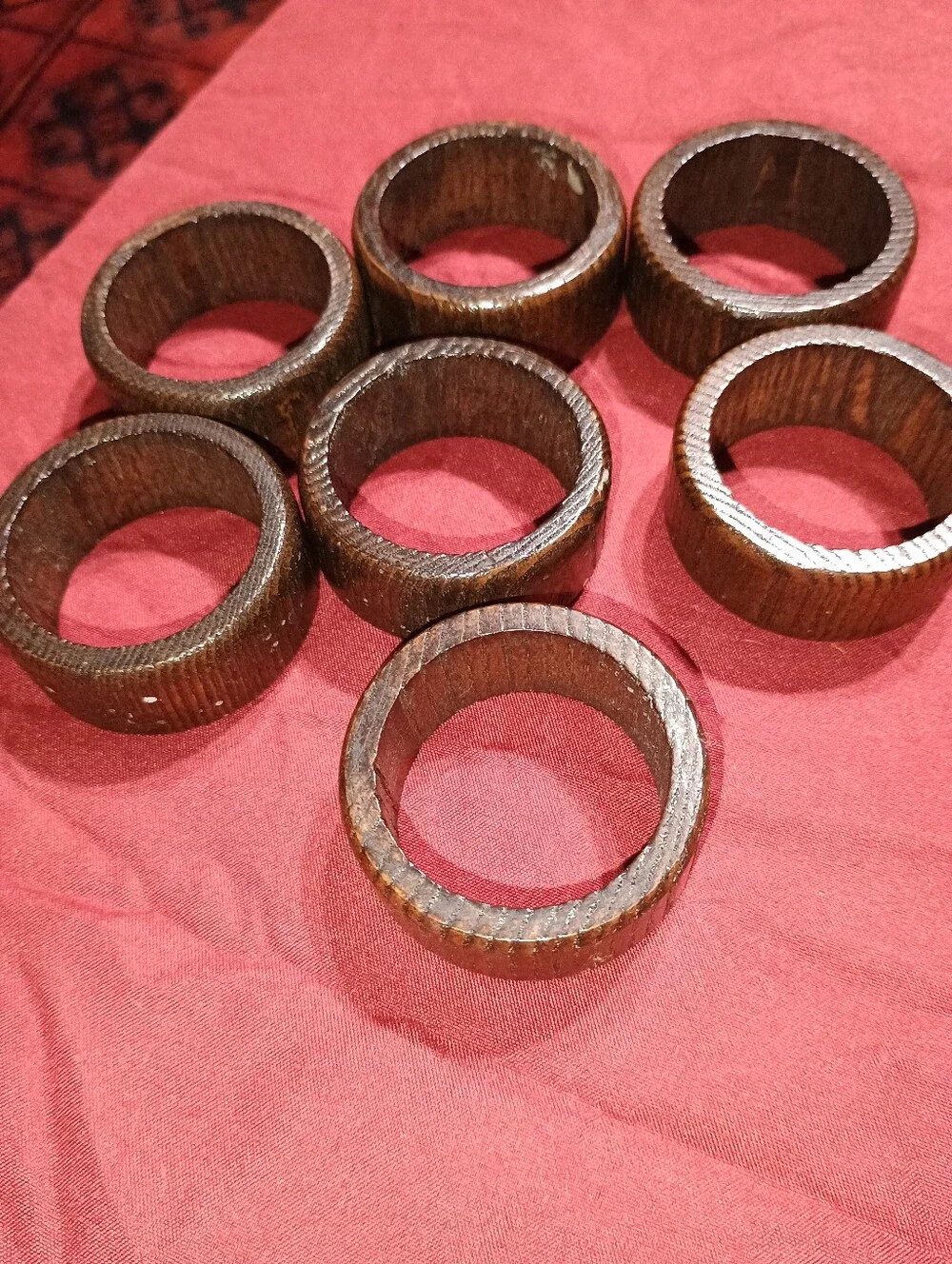 Bundle of Napkin Rings Holders 6 styles 35 total Brass, Metal, Woven